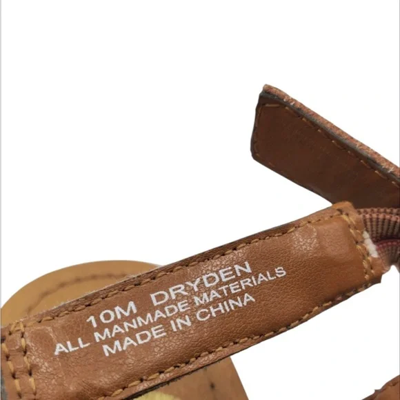 Crown Vintage Dryden Braided Strap Platform Sandals – Size 10 - Picture 9 of 10